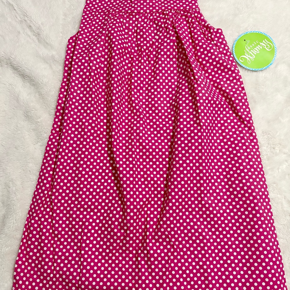 Pink Polka Dot Dress